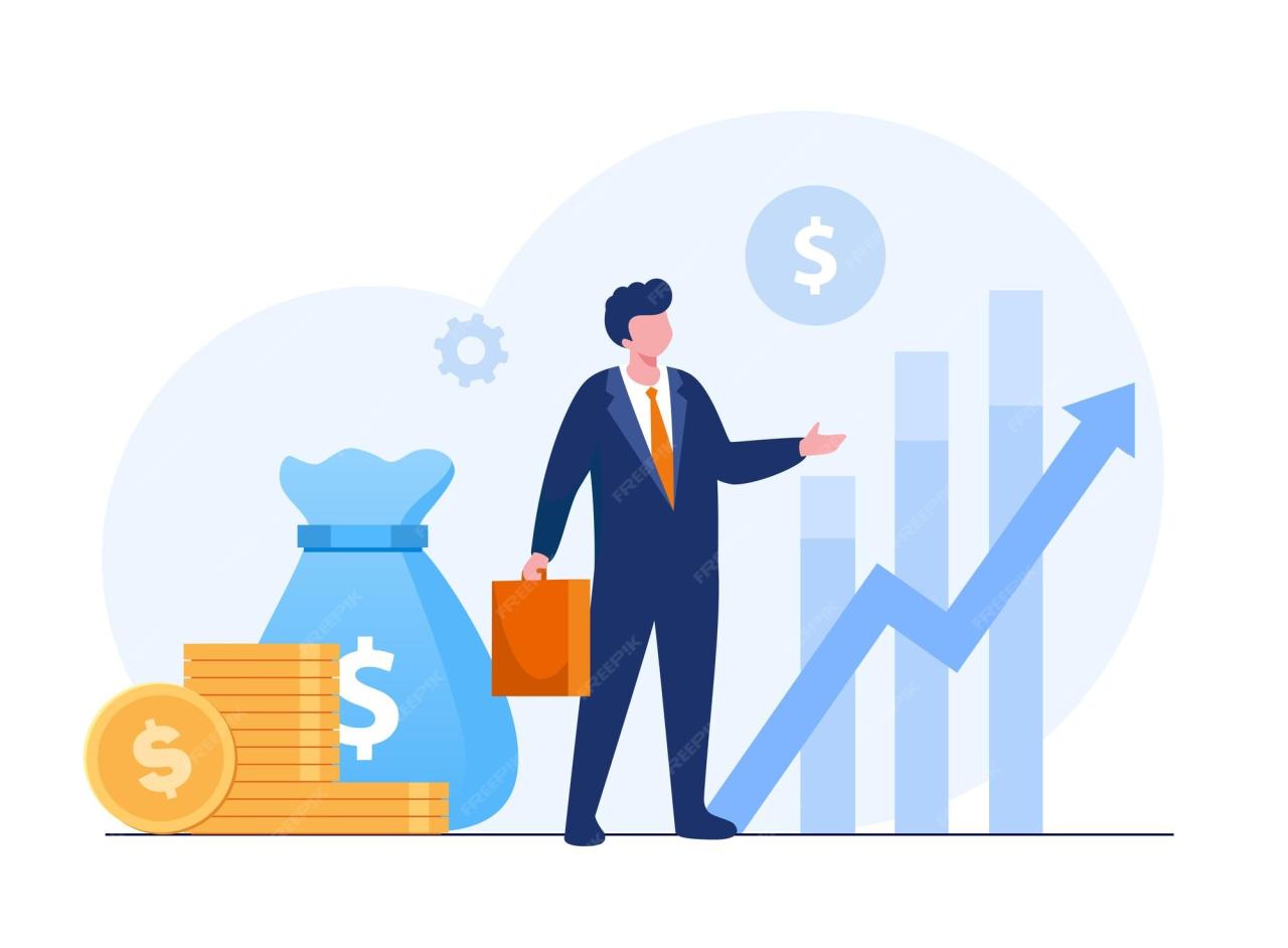 Premium Vector | Growth money investment business people passive income ... Investing Tips No One Told You